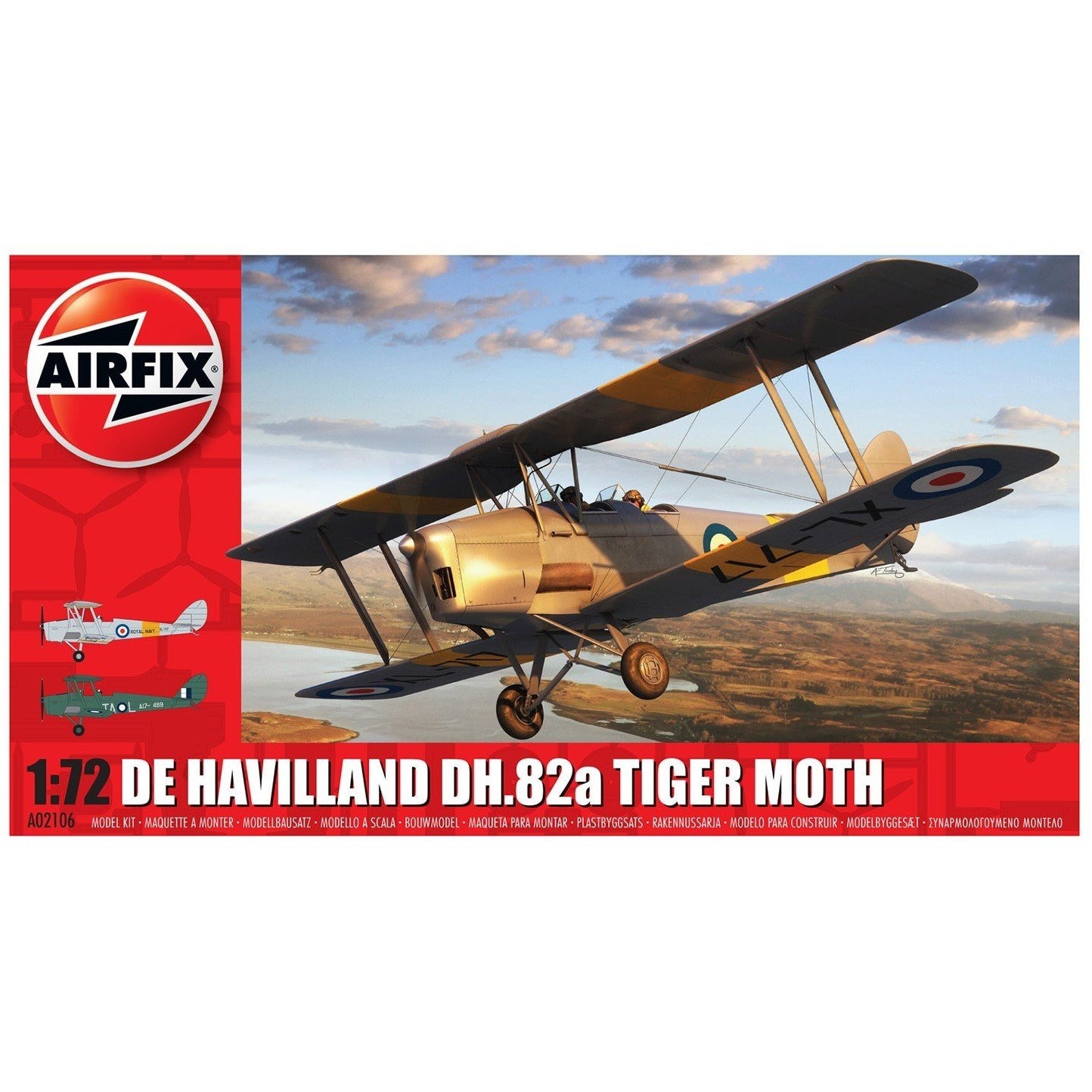 De Havilland Tiger Moth 1/72 by Airfix