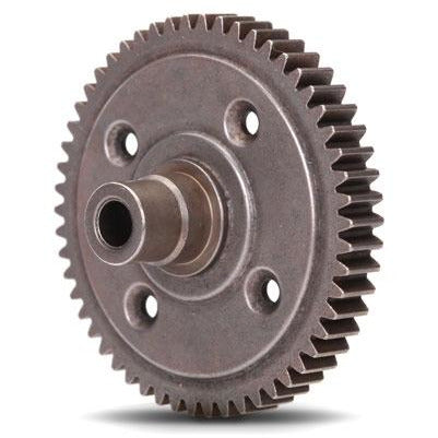 TRA3956X Spur gear, steel, 54-tooth (0.8 metric pitch, compatible with 32 pitch (for center differential)