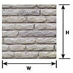 Plastruct 1/24 G Scale Dressed Stone Brick PLA91592