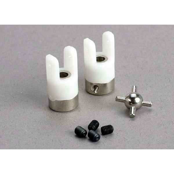 TRA1539 Traxxas U- joints (2)/ 3mm set screws (4)