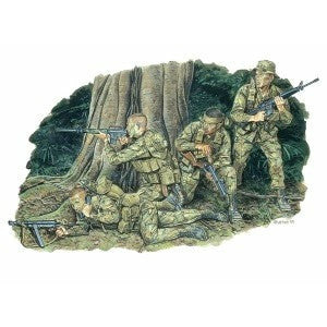 Marine Recon Soldiers Vietnam (4) 1/35 #3313 by Dragon Models