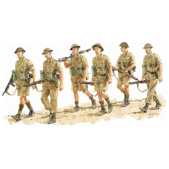 Commonwealth Infantry Italy 1943-44 1/35 #6380 by Dragon Models