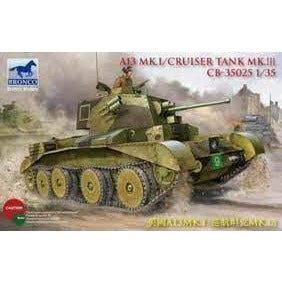 A13 MK.I/Cruiser Tank MK.III 1/35 #CB-35025 by Bronco Models