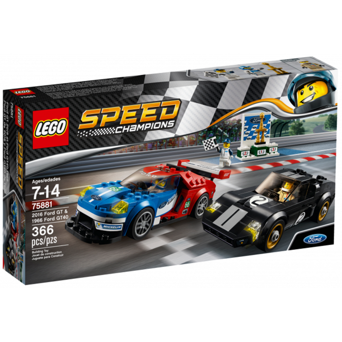 Lego Speed Champions: 2016 Ford GT & 1966 Ford GT40 75881