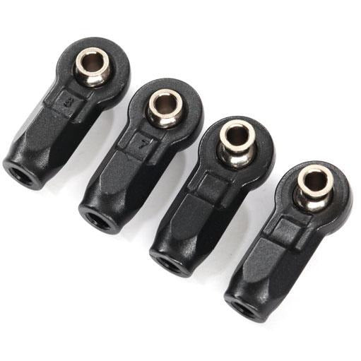 TRA8958 Rod ends (4) (assembled with steel pivot balls) (replacement ends for #8547A, 8547R, 8547X, 8948A, 8948G, 8948R, 8948X, 8997A, 8997G, 8997R, 8997X)