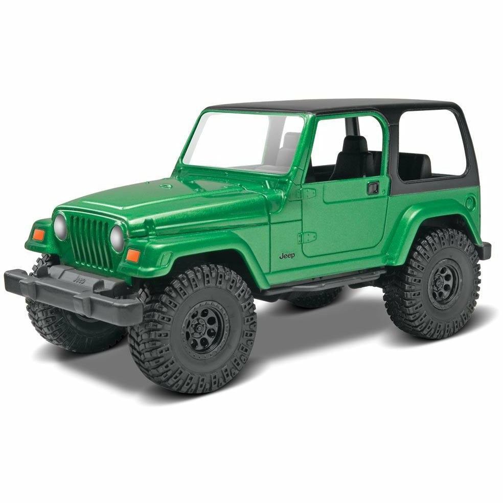 Jeep Wrangler Rubicon 1/25 Snap Together Model Car Kit #1239 by Revell
