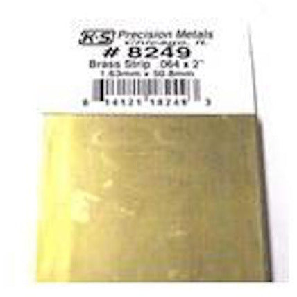 K&S Brass Strip - .064 x 2" KSE8249