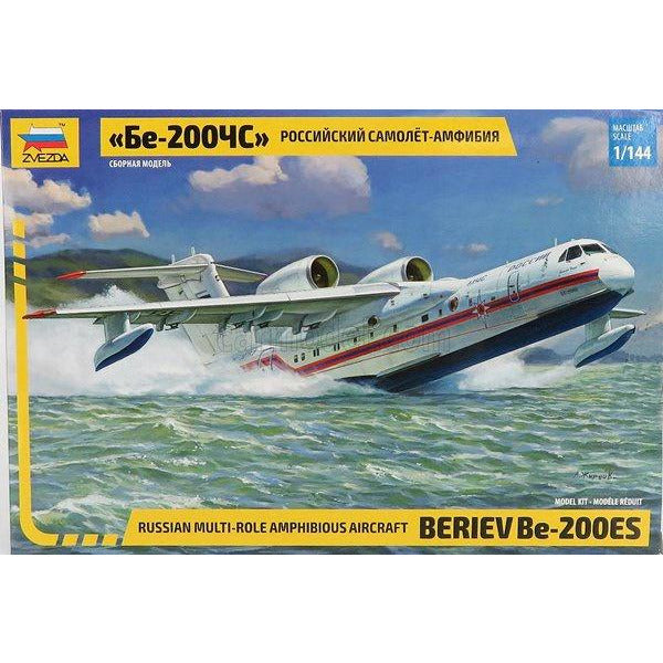 Beriev Be-200ES Russian Multi-Role Amphibious Aircraft 1/144 #7034 by Zvezda