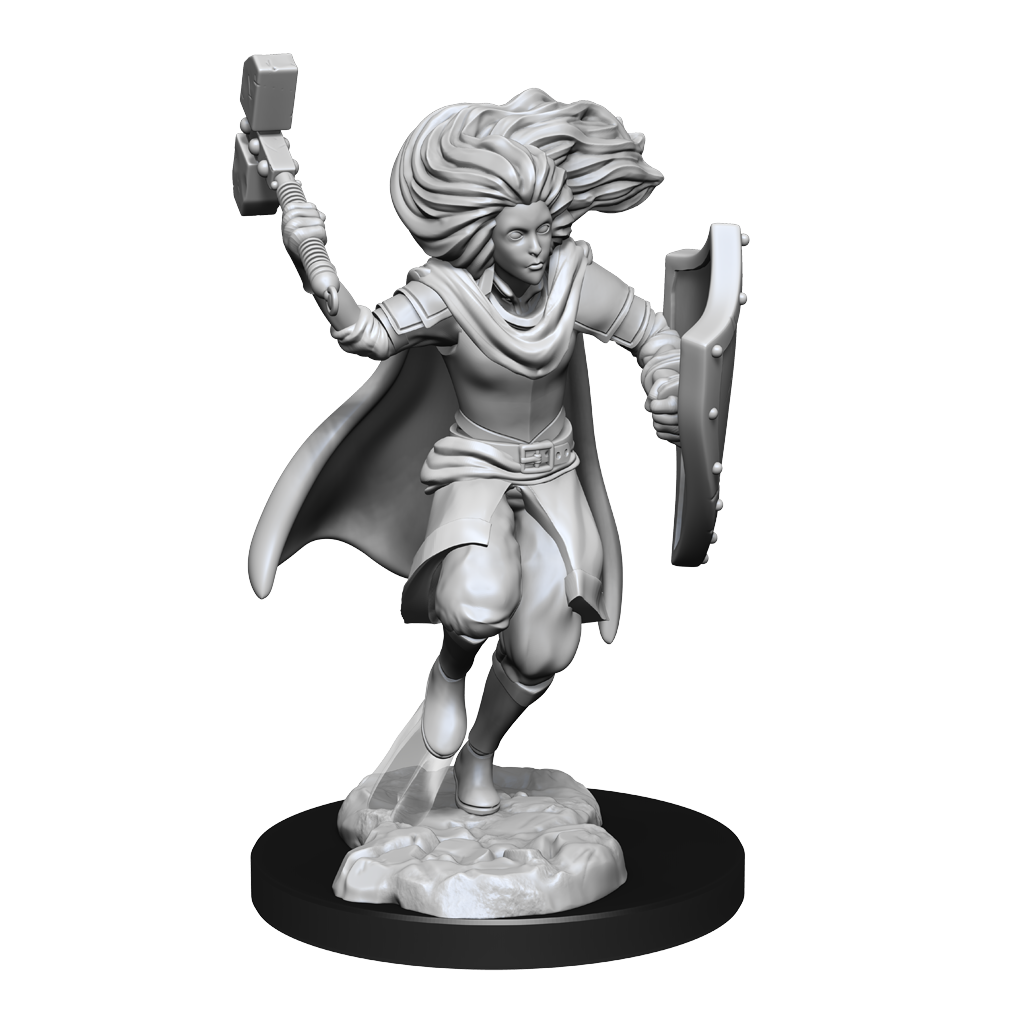 D&D Unpainted Mini - Changeling Cleric Male 90237