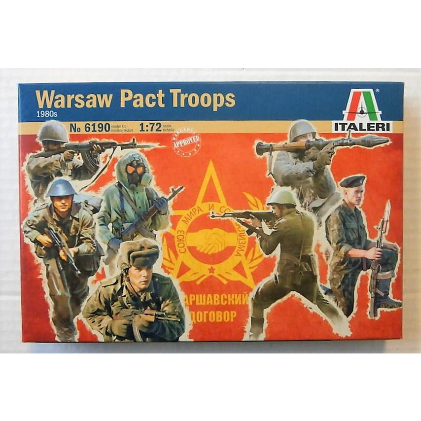 Warsaw Pact Troops #6190 1/72 by Italeri