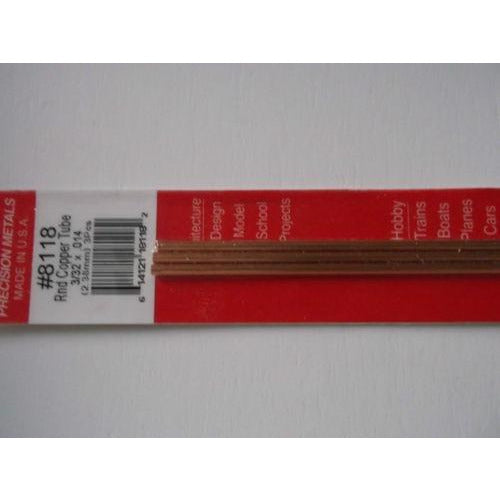 K&S Copper Tube - 3/32" OD KSE8118