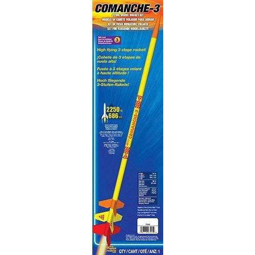 Estes Comanche-3 Model Rocket Kit