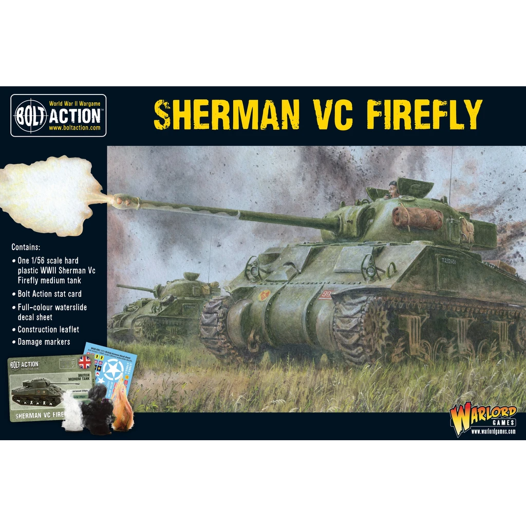 Bolt Action Sherman VC Firefly 1/56 WLG-402011005 by Warlord Games