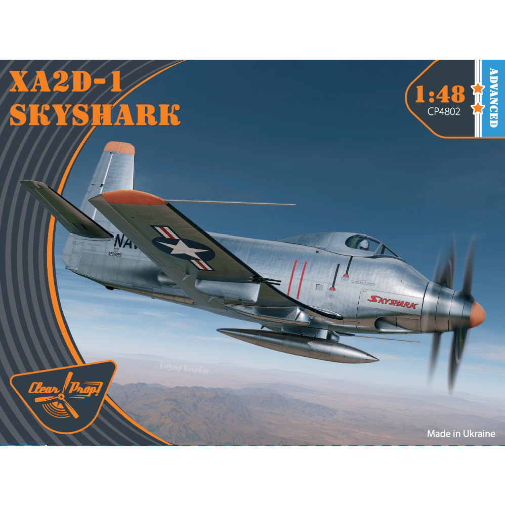 XA2D-1 Skyshark Advanced Kit 1/48 by Clear Prop