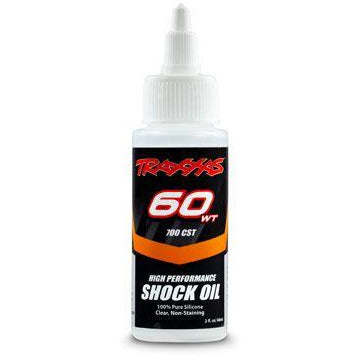 Oil, shock (60 wt, 700 cSt, 60cc) (silicone) TRA5035