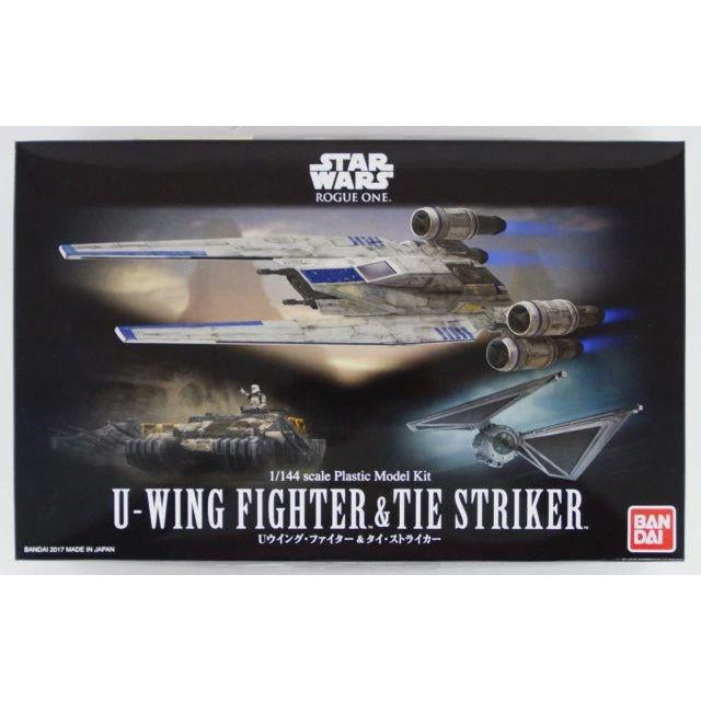 U-Wing and Tie Striker (Set of 2 Models) 1/144 Star Wars Model Kit #5066147 by Bandai