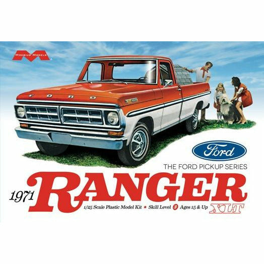 1971 Ford Ranger Pickup 1/25 by Moebius