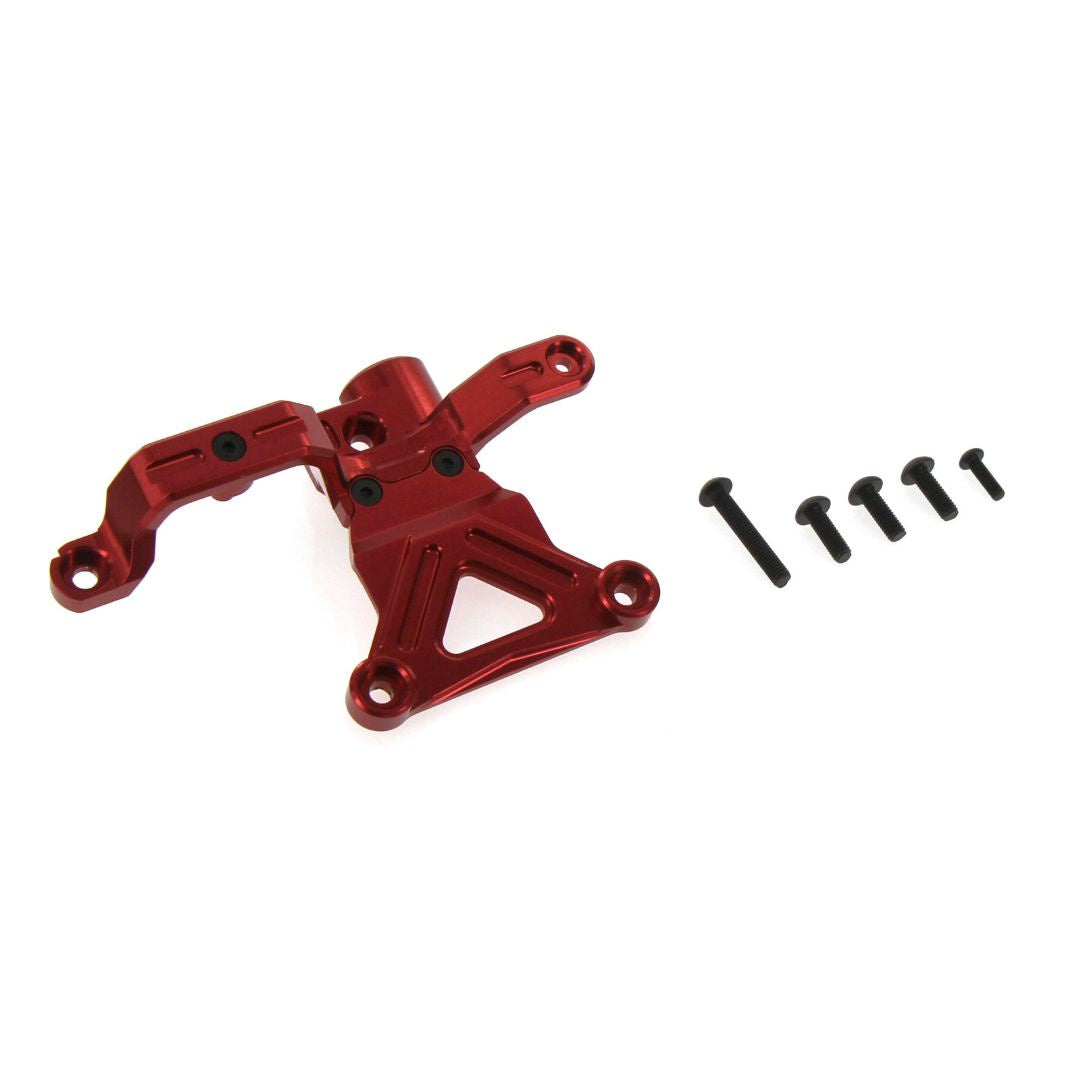 Atomik Traxxas X-Maxx Alloy Steering Bellcrank Support, Red VEN4381R
