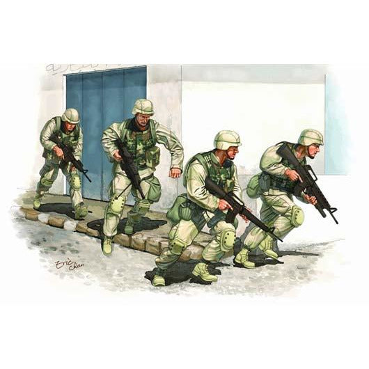 US Army in Iraq 2005 #00418 1/35th Figure Kit by Trumpeter