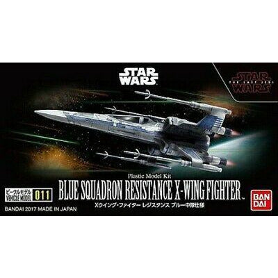 X-Wing Fighter (Blue Squadron) #011 Star Wars Vehicle Model Kit #219553 by Bandai