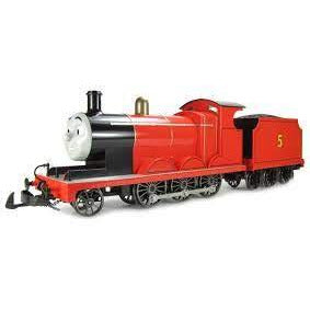 James the Red Engine with Moving Eyes #58743 by Bachmann