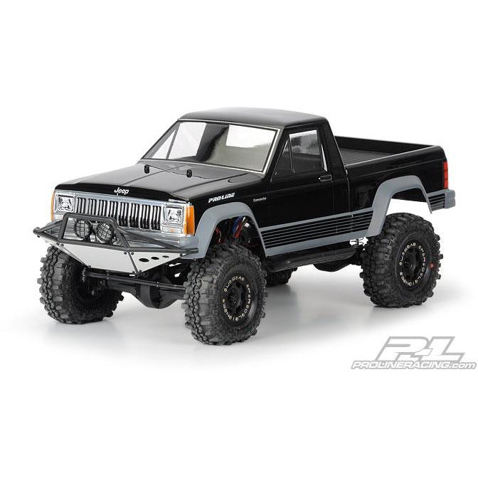 Pro-Line Jeep Comanche Full Bed Clear Body 12.3" Crawlers