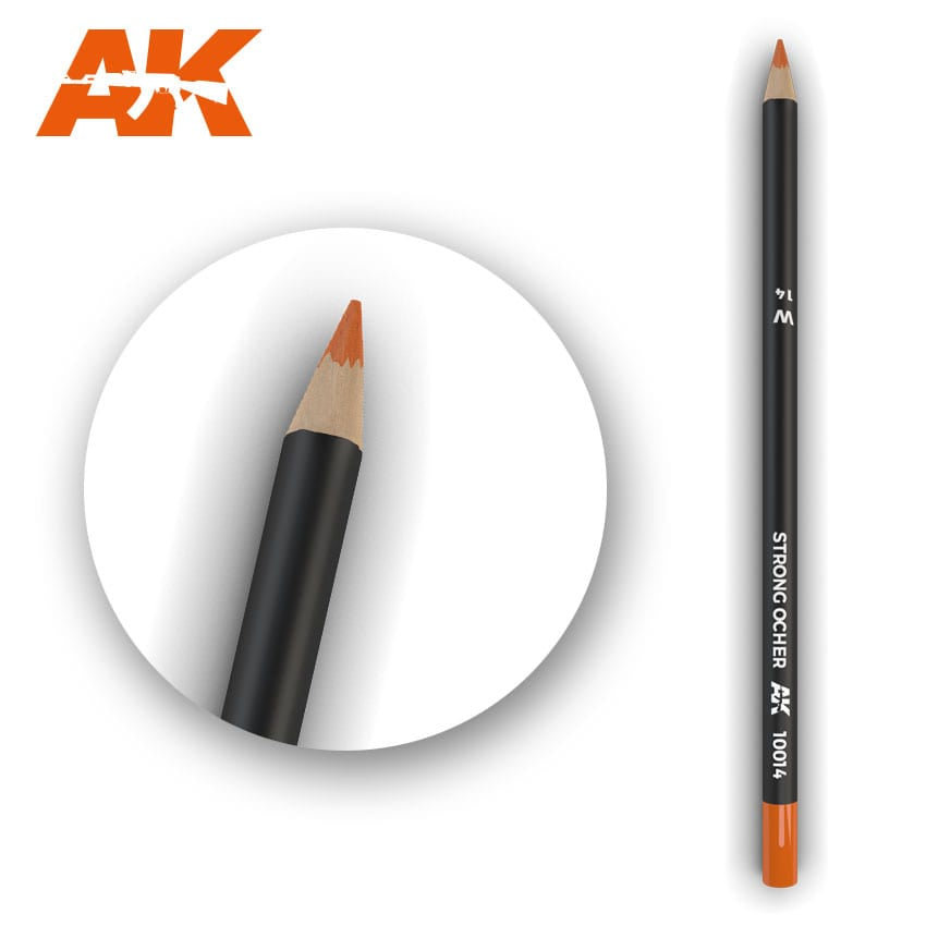 AK Weathering Pencil - Strong Ocher
