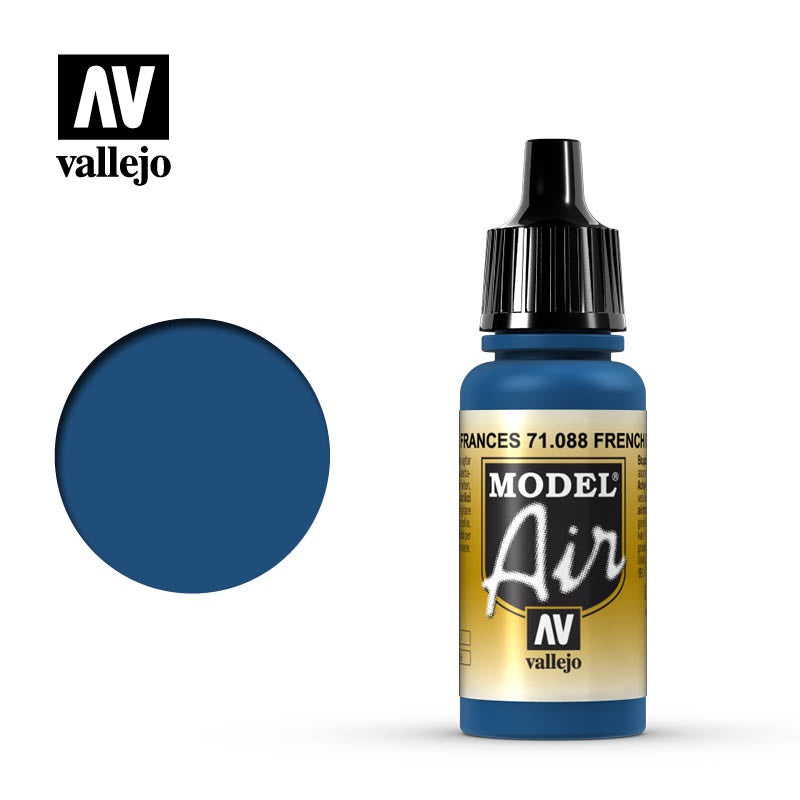 Vallejo Model Air 71.088 French Blue 17mL
