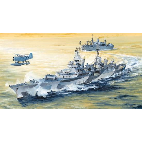 USS Indianapolis CA-35 1944 1/350 Model Ship Kit #5327 by Trumpeter