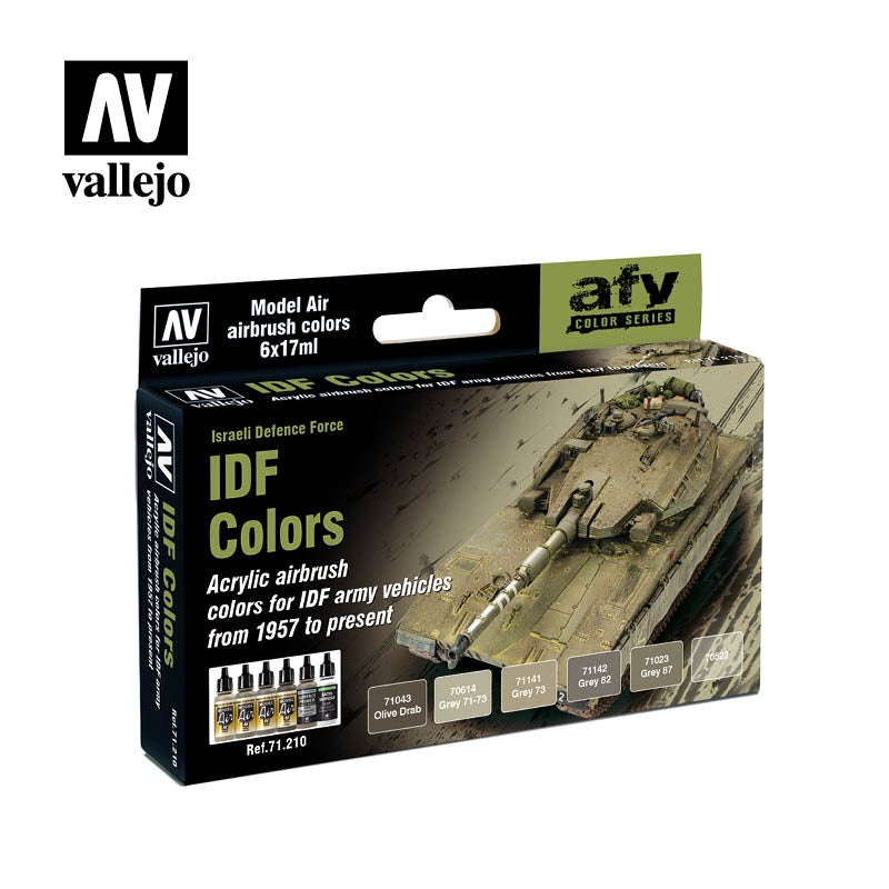 VAL71210 IDF Colours Paint Set