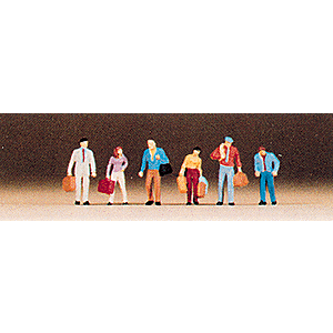 Travellers Walking N Scale