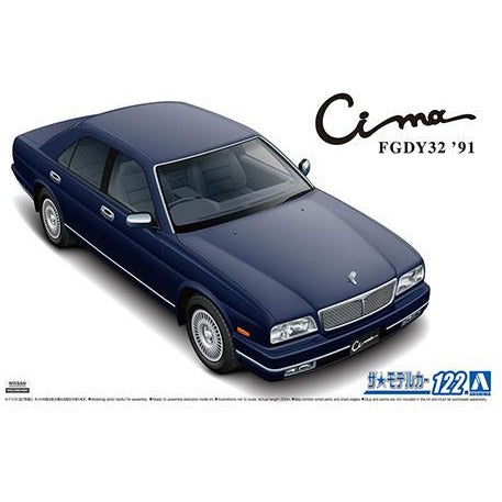 1991 Nissan Cima FGDY32 Nissan Y32 Type Limited L AV 91 1/24 #59531 by Aoshima
