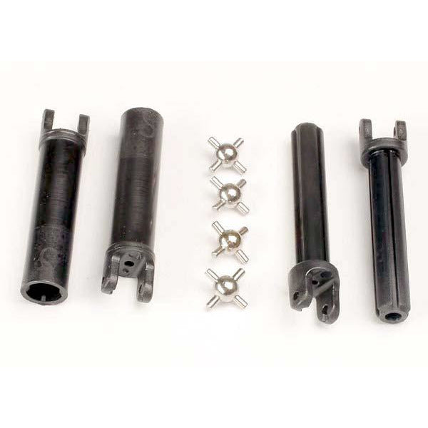 TRA1951 Half Shafts, Long Truck (External-Splined (2) & Internal-Splined (2)/ Metal U-Joints (4)