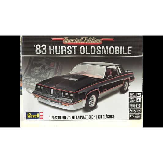 1983 HURST Oldsmobile 1/25 Model Car Kit #4317 by Revell