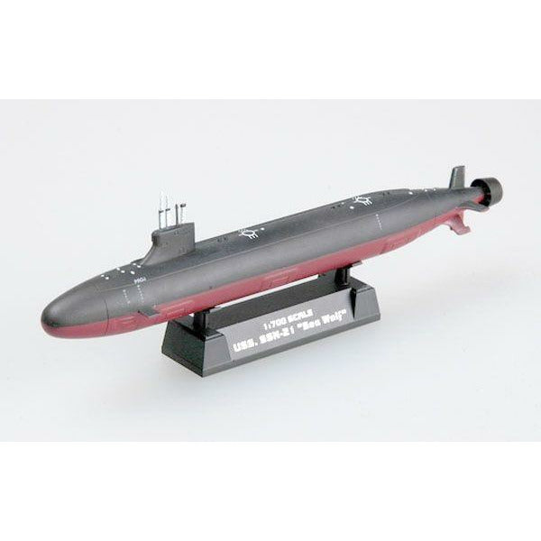 Easy Model Ship USS SSN-21 "Seawolf" 1/700 #37302