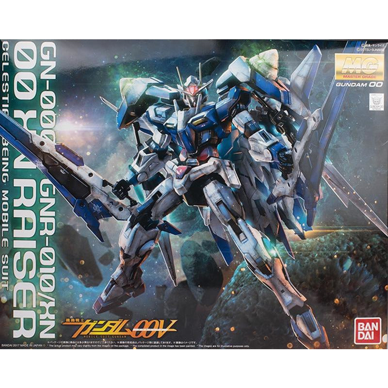 MG 1/100 GN-0000+GNR-010/XN 00 XN Raiser #0218506 by Bandai