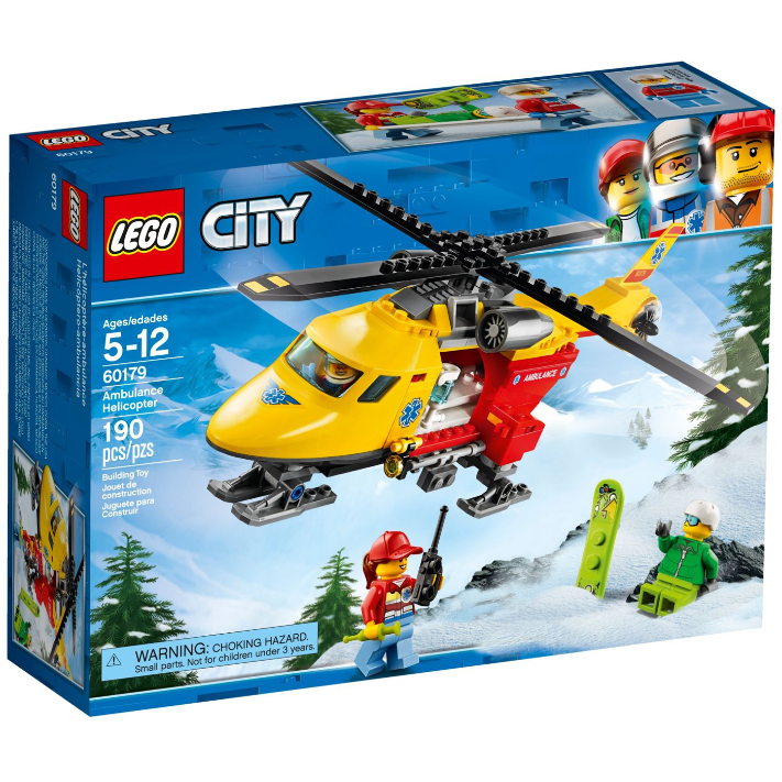 Lego City: Hospital Ambulance Helicopter 60179