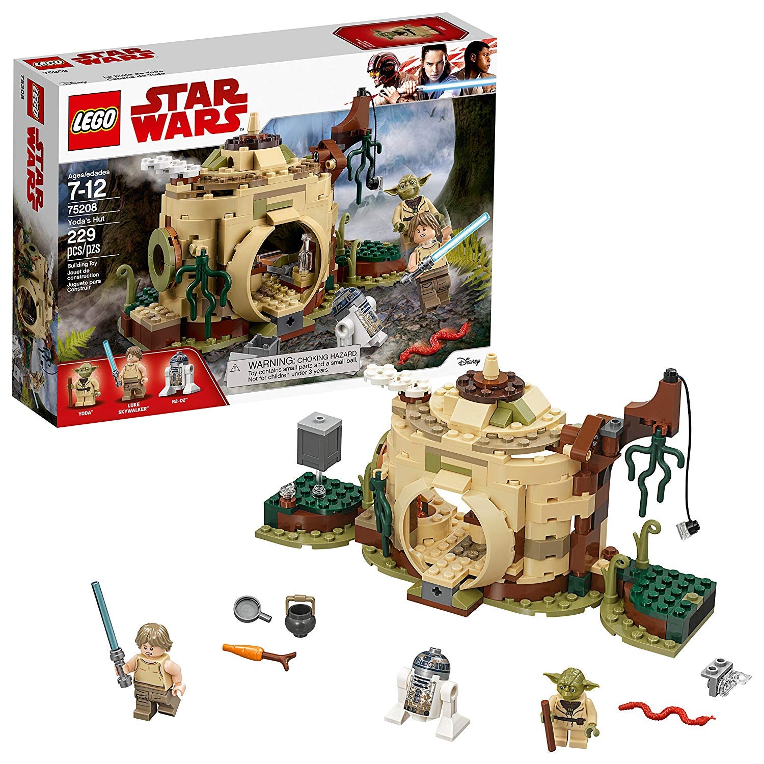 Series: Lego Star Wars: Yoda's Hut 75208