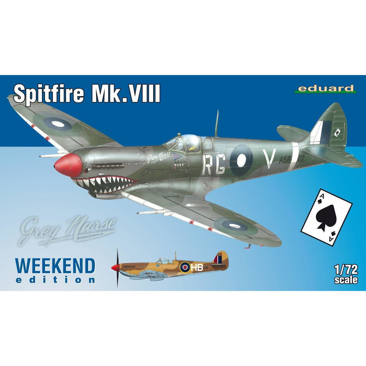 Spitfire  Mk VIII (Weekend Edition) 1/72 by Eduard