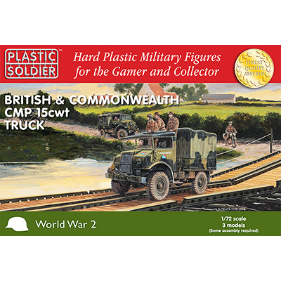 CMP15 CWT Trucks 1/72 by Plastic Soldier