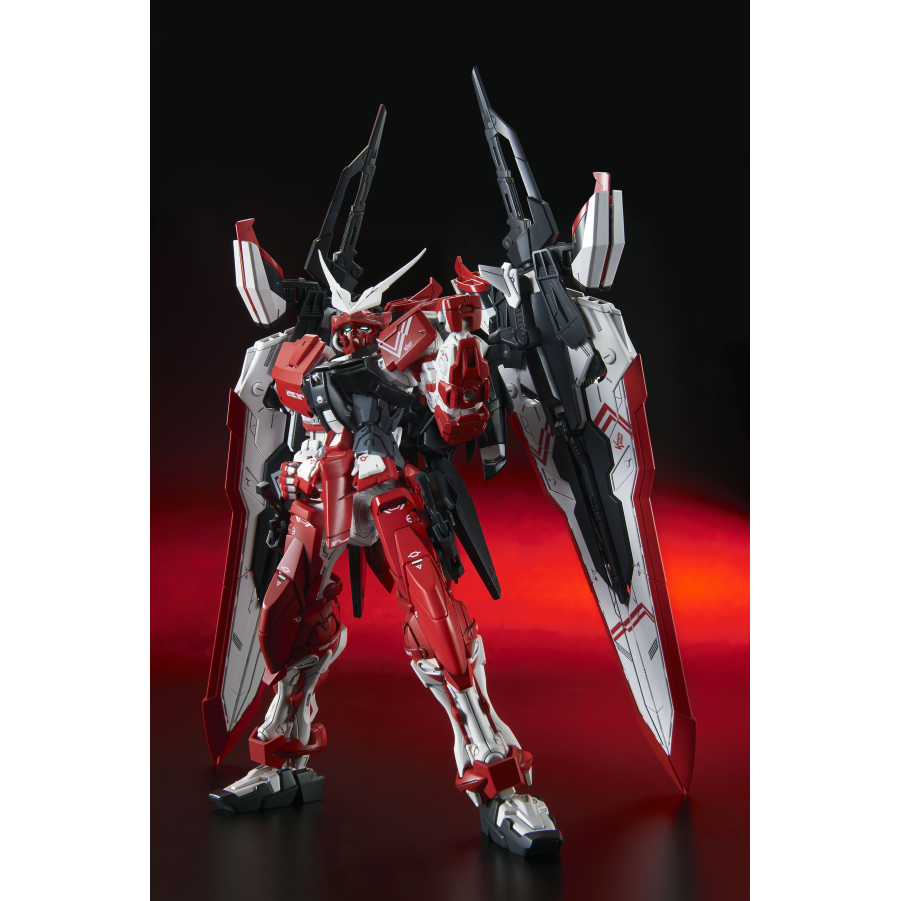 MG 1/100 Build Fighters-02VV Gundam Astray Turn Red #224809 by Bandai