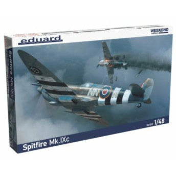 WWII Spitfire Mk IXc British Fighter (Wkd Edition Plastic Kit) 1/48 #84183 by Eduard