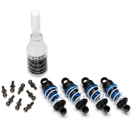 TRA7560X LaTrax Aluminum Oil Filled Shock Set w/Springs (4) (LaTrax Rally)