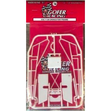 Dragster Frame Injection Molded Plastic #GR5C1130 by Gofer Racing