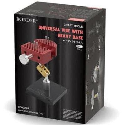 Border Model All-Metal Universal Vise Red