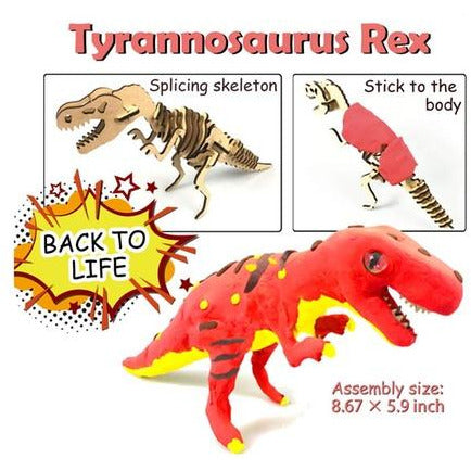 T-Rex Builder With Modeling Clay by Robotime
