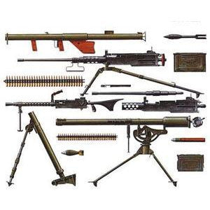 WWII US Infantry Weapons Set #35121 1/35 Detail Kit by Tamiya