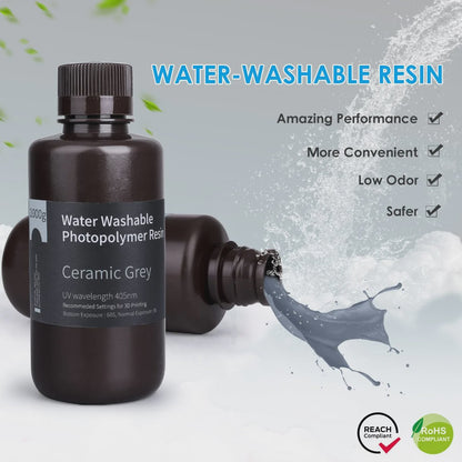 Water Washable Low Odor Resin for 3D Printers Available at BC Hobbies Across Canada
