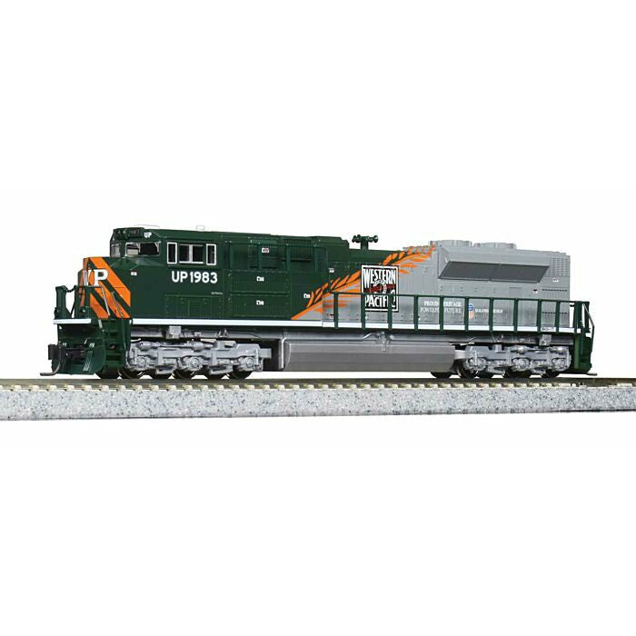 EMD SD70ACe - DCC Union Pacific 1983 (Western Pacific Heritage Scheme, Silver, Green)