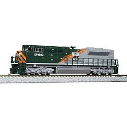 EMD SD70ACe - DCC - Union Pacific 1983 (Western Pacific Heritage Scheme, silver, green) (N Scale)